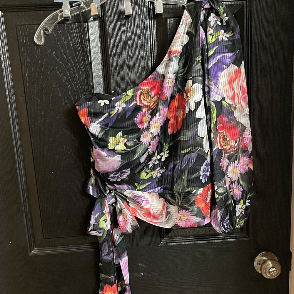 Express Black Branded Top
